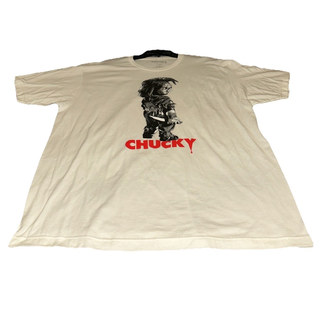Childs Play Chucky Men's XL T-Shirt in White